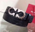 Salvatore Ferragamo Belt Replica with Polished buckle